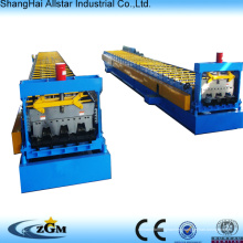 High Speed Steel Roofing And Floor Tile Decker Cold Roll Forming Making Machine